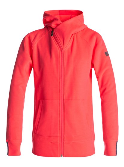 roxy, Худи на молнии Wrap It Up, NEON GRAPEFRUIT (nkn0) Wrap It Up - Zip-Up Hoodie ERJFT03563