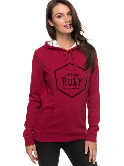 roxy, Худи Winter Dreamers B, PERSIAN RED HEATHER (mqwh) Winter Dreamers B - Hoodie ERJFT03662
