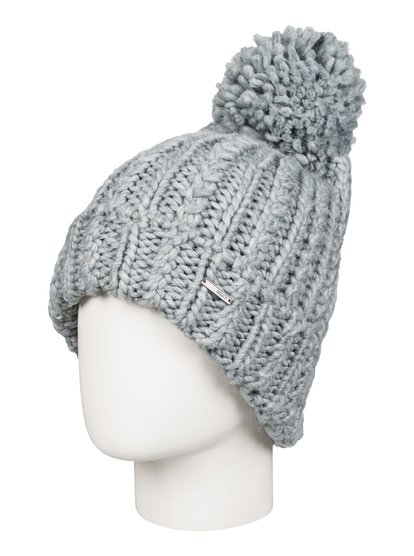 roxy, Шапка женская с помпоном Love Is A Distraction, MIXED HEATHER (wclh) Love Is A Distraction - Bobble Hat ERJHA03118