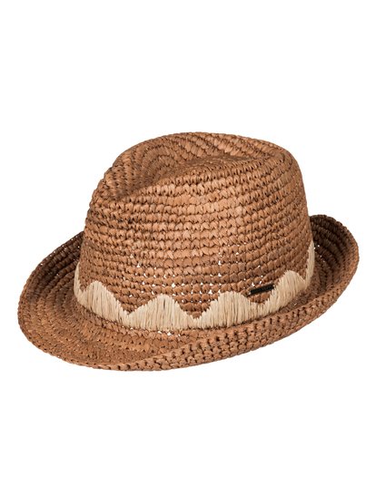roxy, Соломенная шляпа Witching, BROWN (ctk0) Witching - Straw Fedora ERJHA03223