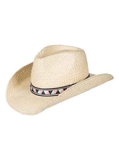 roxy, Шляпа Cowgirl, NATURAL (yef0) Cowgirl - Straw Cowboy Hat ERJHA03382