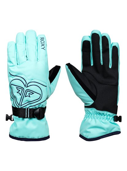 roxy, Сноубордические перчатки Poppy, ARUBA BLUE (bfk0) Poppy - Snowboard/Ski Gloves ERJHN03062