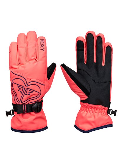roxy, Сноубордические перчатки Poppy, NEON GRAPEFRUIT (nkn0) Poppy - Snowboard/Ski Gloves ERJHN03062