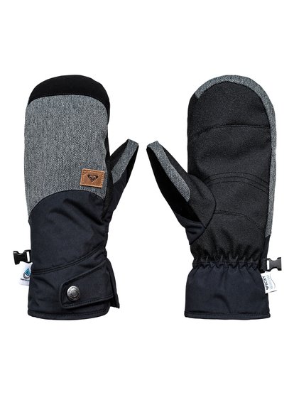 roxy, Сноубордические варежки Vermont, TRUE BLACK (kvj0) Vermont - Snowboard/Ski Mittens ERJHN03066