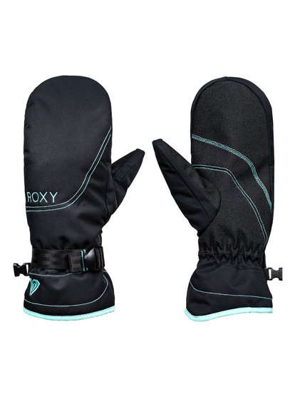 roxy, Сноубордические варежки ROXY Jetty, TRUE BLACK (kvj0) ROXY Jetty - Snowboard/Ski Mittens ERJHN03071