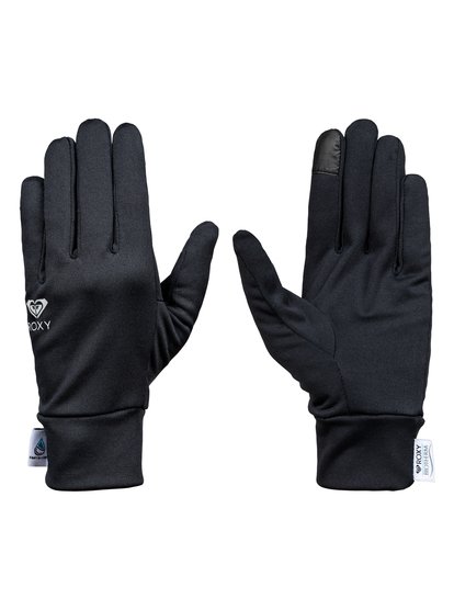 roxy, Сноубордические перчатки Enjoy & Care, TRUE BLACK (kvj0) Enjoy & Care - Polartec® Liner Gloves ERJHN03073