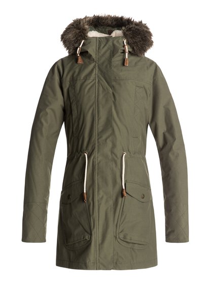 roxy, Парка Amy, DUST IVY (gqm0) Amy - Waterproof Parka Jacket ERJJK03184
