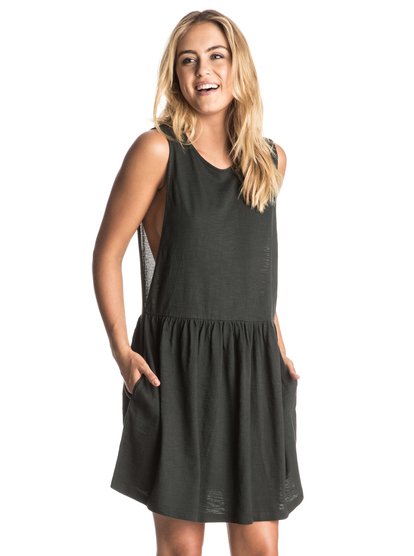 roxy, Платье One Of These Nights, CHARCOAL HEATHER (kpgh) One Of These Nights - Dress ERJKD03096