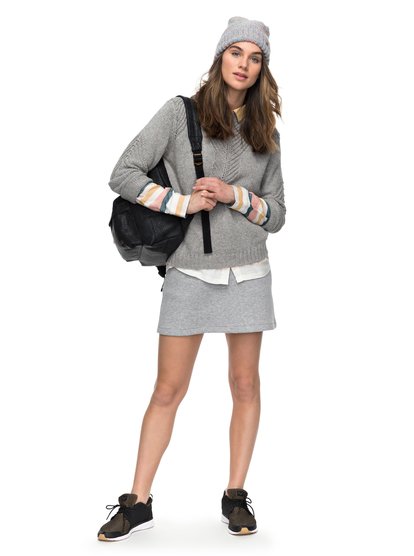 roxy, Юбка Daylight Dash, HERITAGE HEATHER (sgrh) Daylight Dash - Scuba Skirt ERJKK03018