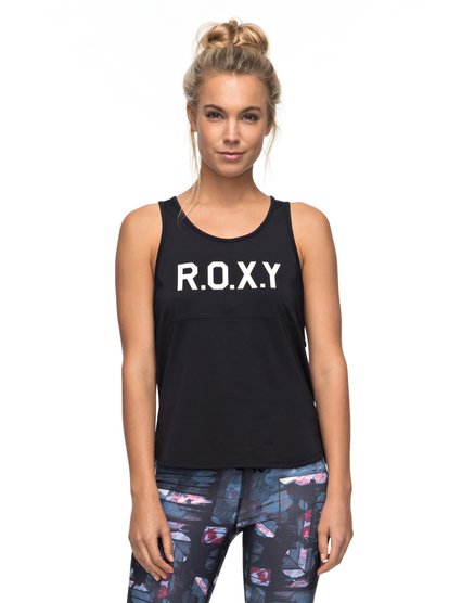 roxy, Майка Shiny Way, ANTHRACITE (kvj0) Shiny Way - Technical Vest Top ERJKT03294