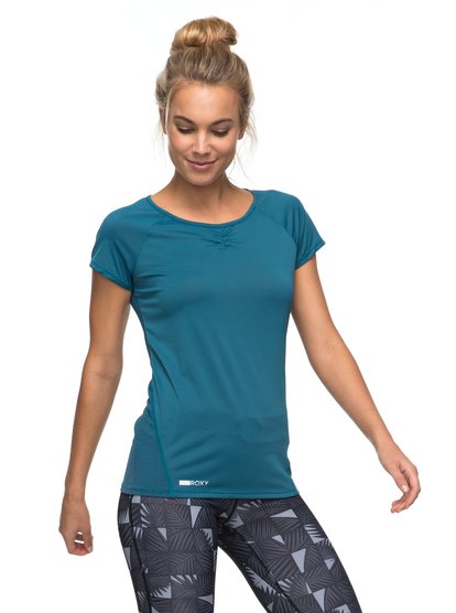 roxy, Футболка Wild Soul, BLUE CORAL (brs0) Wild Soul - Technical T-Shirt ERJKT03295
