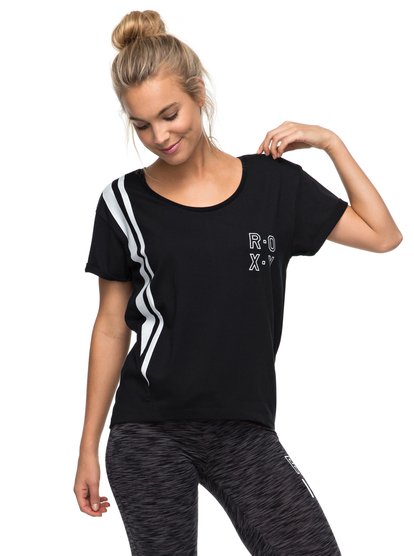 roxy, Футболка The Backflip A, ANTHRACITE (kvj0) The Backflip A - T-Shirt ERJKT03308