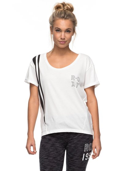 roxy, Футболка The Backflip B, MARSHMELLOW (wbt0) The Backflip B - T-Shirt ERJKT03309