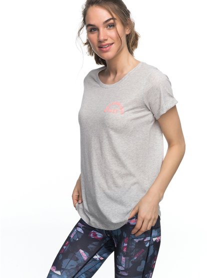 roxy, Футболка Electric Feel C, HERITAGE HEATHER (sgrh) Electric Feel C - T-Shirt ERJKT03313