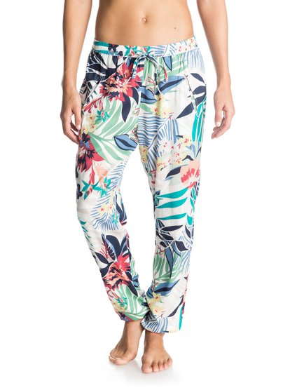 roxy, Шаровары Sunday Noon, CANARY ISLANDS FLORAL A COMBO (wcd6) Sunday Noon - Harem Pants ERJNP03014