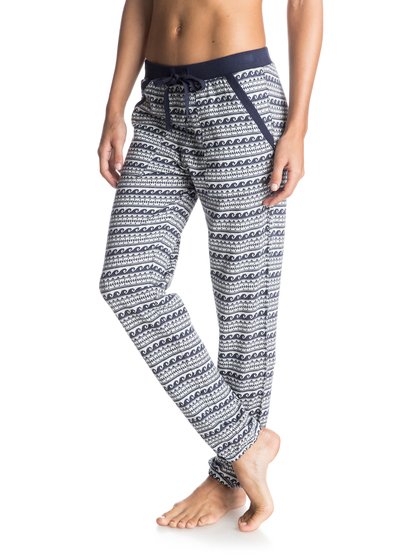 Incommunicado Joggers Incommunicado JoggersЖенские штаны для бега Inco ммunicado от ROXY.ХАРАКТЕРИСТИКИ: эластичный пояс, сплошной жаккардовый узор, тканое полотно, отделка в стиле color block.СОСТАВ: 100% хлопок.<br>