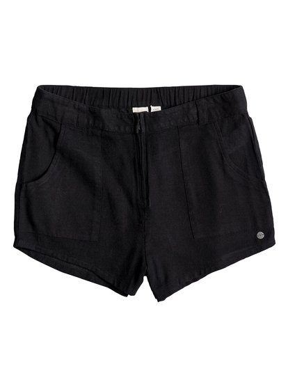 roxy, Хлопчатобумажные шорты Slow Point, ANTHRACITE (kvj0) Slow Point - Cotton Shorts ERJNS03080