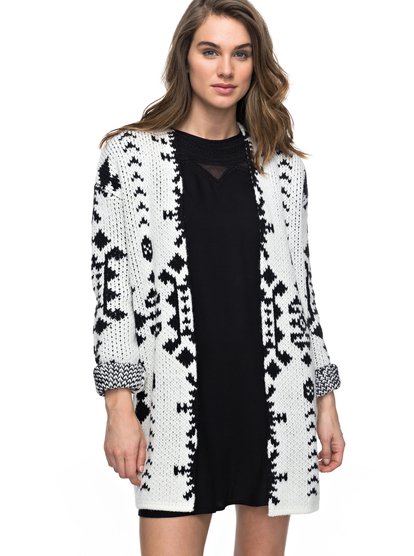 roxy, Кардиган Karid 3, MARSHMALLOW SOUNDSYSTEM JACQUA (xwkw) Karid 3 - Cardigan ERJSW03222