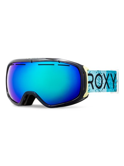 roxy, Сноубордическая маска Rockferry, ARUBA BLUE_LIZZYDOTS (bfk7) Rockferry - Snowboard/Ski Goggles ERJTG03033