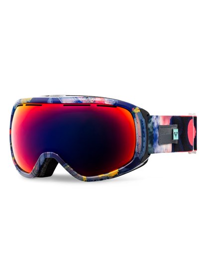 roxy, Сноубордическая маска Rockferry, NEON GRAPEFRUIT_CLOUD NINE (nkn6) Rockferry - Snowboard/Ski Goggles ERJTG03033