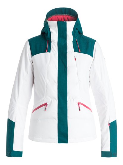 roxy, Сноубордическая куртка Flicker, BRIGHT WHITE (wbb0) Flicker - Snow Jacket ERJTJ03042