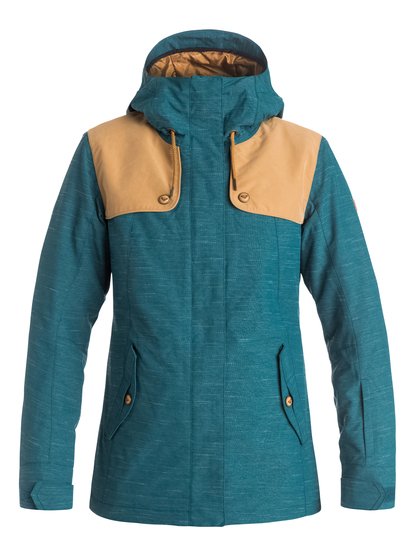 roxy, Сноубордическая куртка Lodge, LEGION BLUE (bsk0) Lodge - Snow Jacket ERJTJ03049