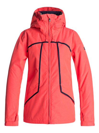 roxy, Сноубордическая куртка Wildlife, NEON GRAPEFRUIT (nkn0) Wildlife - Snow Jacket ERJTJ03107