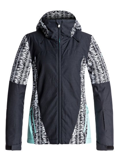 roxy, Сноубордическая куртка Sassy, TRUE BLACK (kvj0) Sassy - Snow Jacket ERJTJ03126
