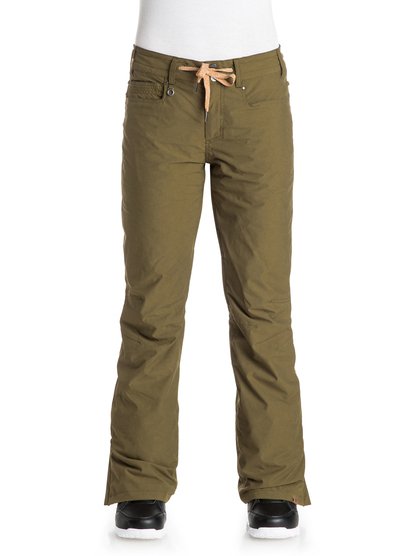 roxy, Сноубордические штаны Woodrun, MILITARY OLIVE (cqw0) Woodrun - Snow Pants ERJTP03022
