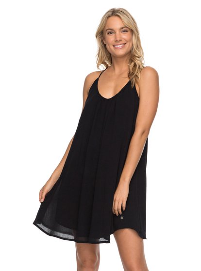 roxy, Платье Great Intentions, ANTHRACITE (kvj0) Great Intentions - Strappy Dress ERJWD03195