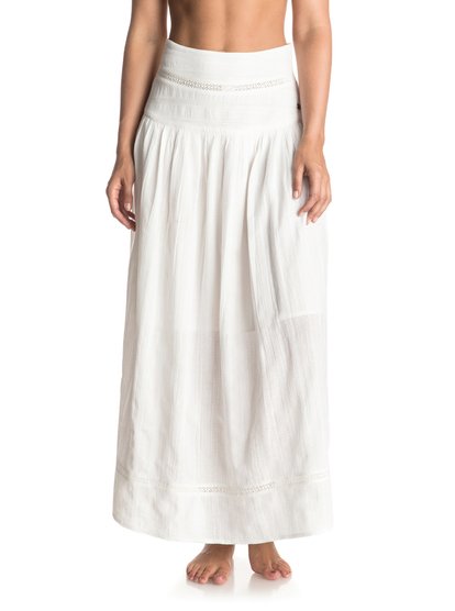 roxy, Юбка макси Sunday Smile, MARSHMELLOW (wbt0) Sunday Smile - Maxi Skirt ERJWK03024