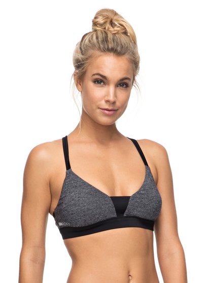 roxy, Лиф Keep It ROXY — Sand To Sea, BLACK HEATHER (kvjh) Keep It ROXY - Sand To Sea Bikini Top ERJX303530