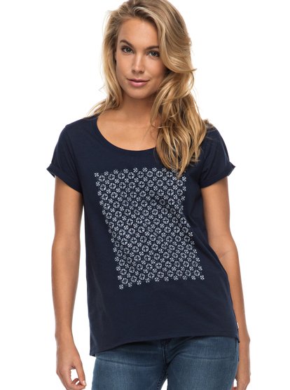 roxy, Футболка Mimi Jungle Liberia, DRESS BLUES (btk0) Mimi Jungle Liberia - T-Shirt ERJZT04028