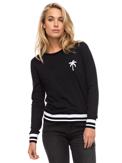 roxy, Лонгслив Calif, ANTHRACITE (kvj0) Calif - Long Sleeve T-Shirt ERJZT04037