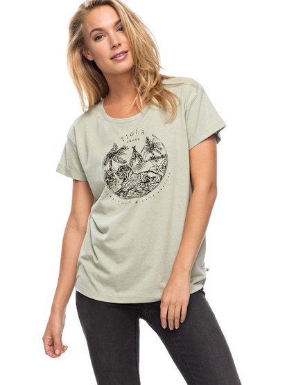 roxy, Футболка Alex Palm Tiger Squad, TEA (ghe0) Alex Palm Tiger Squad - T-Shirt ERJZT04049