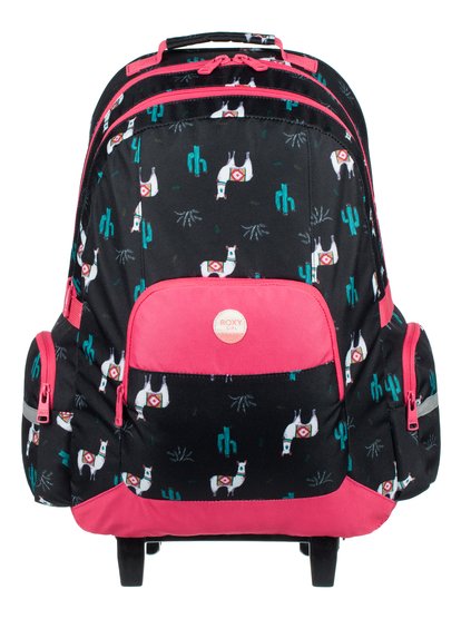 roxy, Рюкзак на колесах Free Spirit, ANTHRACITE PERU TRAVEL (kvj7) Free Spirit - Wheelie Backpack ERLBP03024