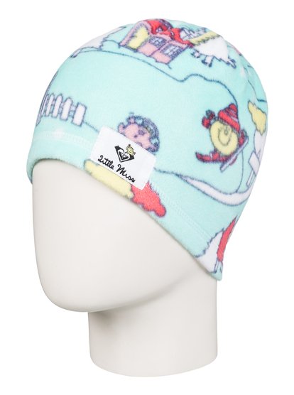 roxy, Шапка Lily, ARUBA BLUE_LITTLE MISS ALPINE (bfk8) Lily - Beanie ERLHA03027