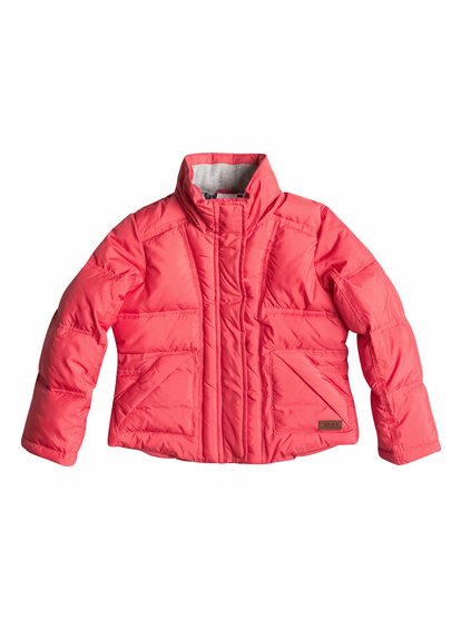 Baggy Times Baggy TimesКуртка для девочек Baggy Times от ROXY. Характеристики: съемный капюшон, нейлоновая подкладка с принтом, на застежках и на молнии. СОСТАВ: 100% полиэстер.<br>
