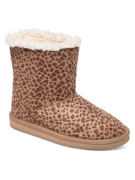 roxy, Molly - Bottes en faux daim, CHEETAH PRINT (che) Molly - Faux Suede Boots ARGB700021
