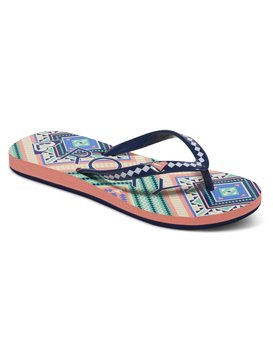 roxy, Pebbles - Sandalen, ORANGE/BLACK (ogb) Pebbles - Flip-Flops ARGL100031