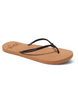 roxy, Girls 7-14 Lahaina Sandals, BLACK (blk) Lahaina - Sandals ARGL100152