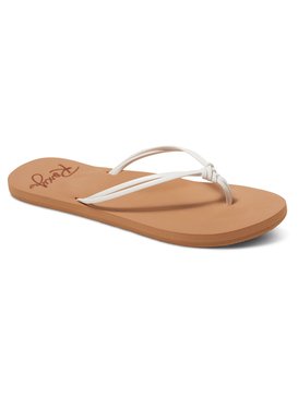 roxy, Girls 7-14 Lahaina Sandals, WHITE (wht) Lahaina - Sandals ARGL100152