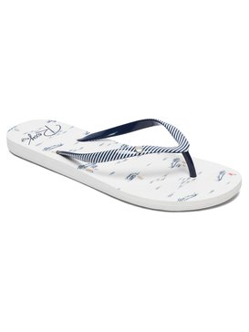 roxy, Portofino - Chancletas, BLUE/WHITE (bwt) Portofino - Flip-Flops ARJL100668
