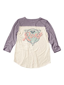roxy, Sunset Sunrise Long Sleeve Baseball Tee, MINIMAL GRAY (skg0) SUNSET SUNRISE FOOTBALL TEE ARJZT04574