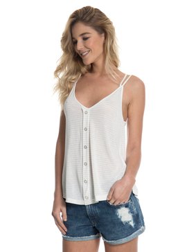 roxy, Blusa Feminina Alças Streppy Roxy, SNOW WHITE* (snw) RX CAMISETA ESPECIAL MY WAY BR73891359