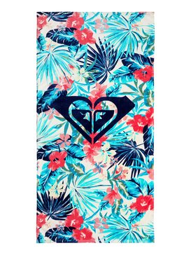 roxy, Pretty Simple - Toalla De Playa, MARSHMALLOW TAC O TAC FLOWER (wbt6) Pretty Simple - Beach Towel ERGAA03020