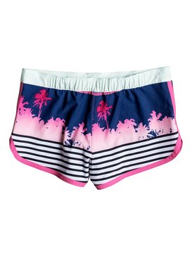 roxy, Sunset Party - Boardshort, POP PALM COMBO SAILOR BLUE (bsq6) Sunset Party - Board Shorts ERGBS03008