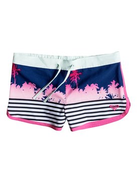roxy, Sunset Party - Boardshort, POP PALM COMBO SAILOR BLUE (bsq6) Sunset Party - Board Shorts ERGBS03008