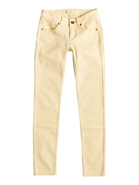 roxy, Golden Leaves - Slim Fit Jeans, DOUBLE CREAM (ydq0) Golden Leaves - Slim Fit Jeans ERGDP03030