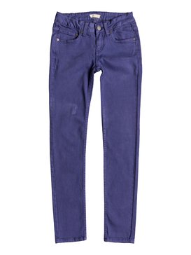 roxy, Girls 7-14 The Joy You Bring Slim Fit Jeans, DEEP COBALT (bre0) The Joy You Bring - Slim Fit Jeans ERGDP03041